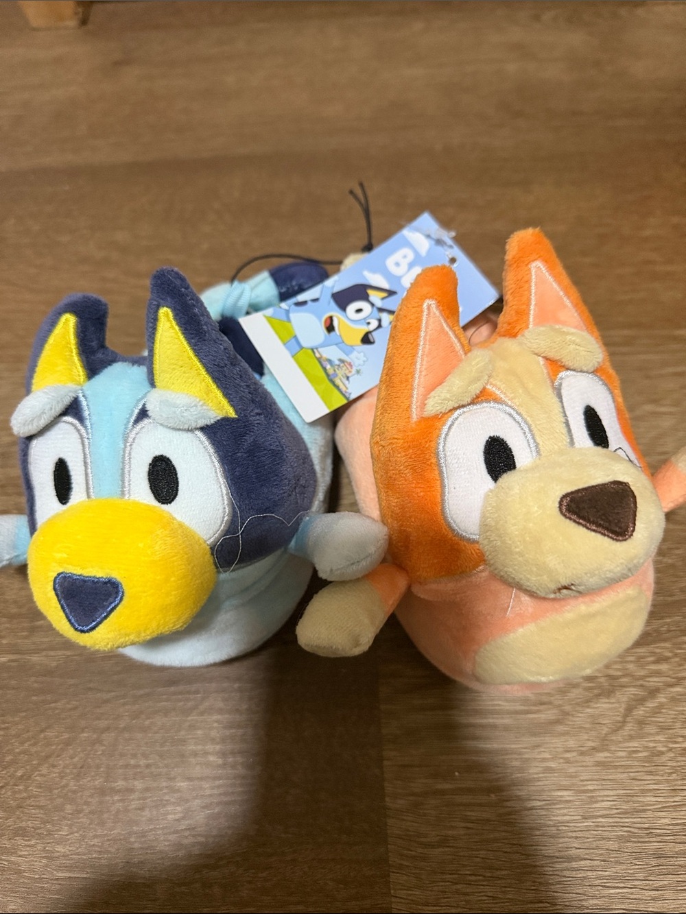 Bluey Plush Puppy Slippers for Kids - Cute Soft Indoor Slippers